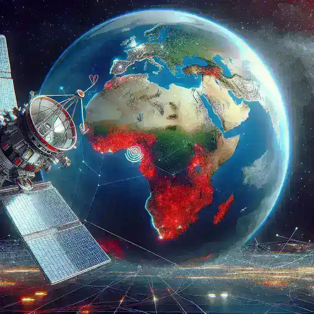Satélite europeu envia imagens detalhadas de queimadas na África